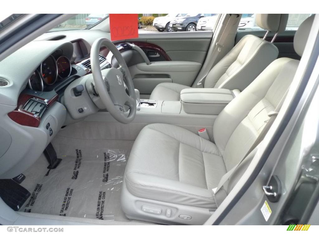 Taupe Interior 2008 Acura RL 3.5 AWD Sedan Photo #41169406