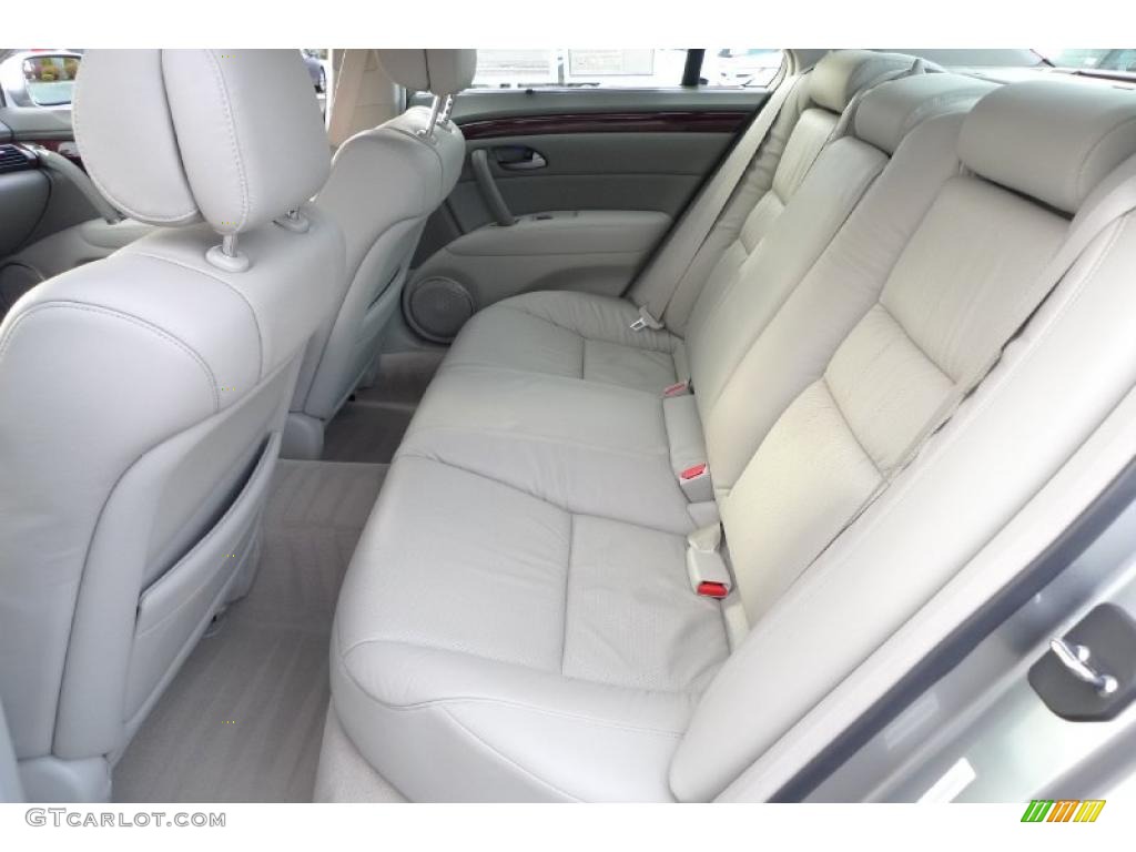 Taupe Interior 2008 Acura RL 3.5 AWD Sedan Photo #41169426