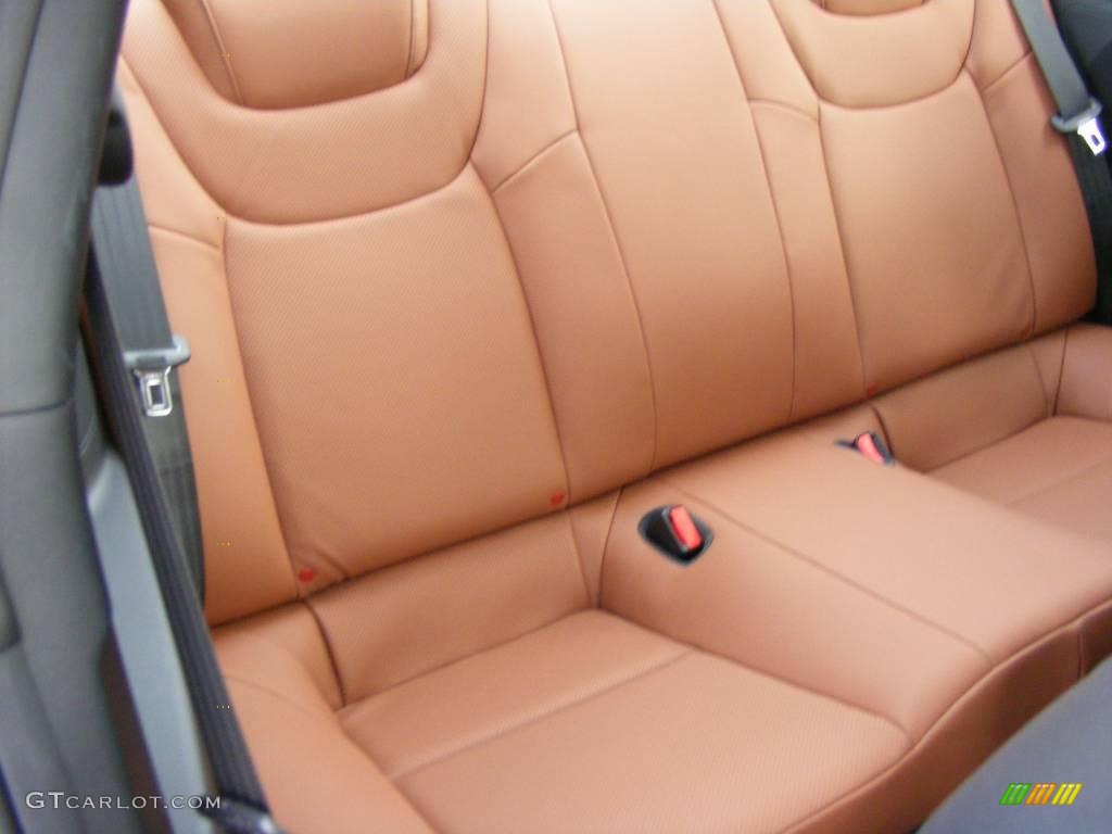 2010 Hyundai Genesis Coupe 3.8 Grand Touring Rear Seat Photo #4116967