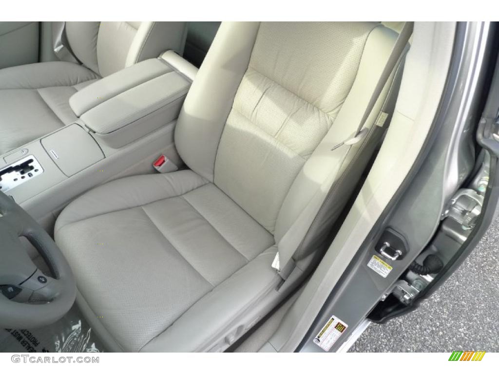 Taupe Interior 2008 Acura RL 3.5 AWD Sedan Photo #41169742
