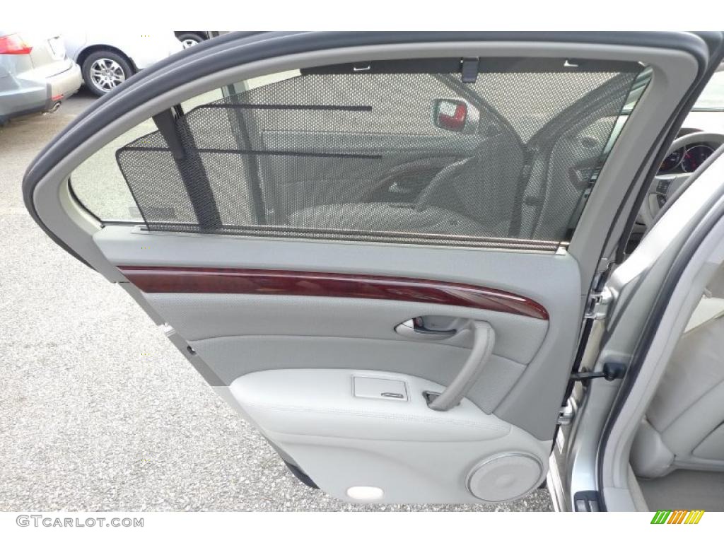 2008 Acura RL 3.5 AWD Sedan Taupe Door Panel Photo #41169794