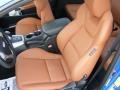 2010 Hyundai Genesis Coupe Brown Interior Front Seat Photo