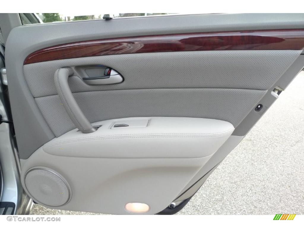 2008 Acura RL 3.5 AWD Sedan Taupe Door Panel Photo #41169870