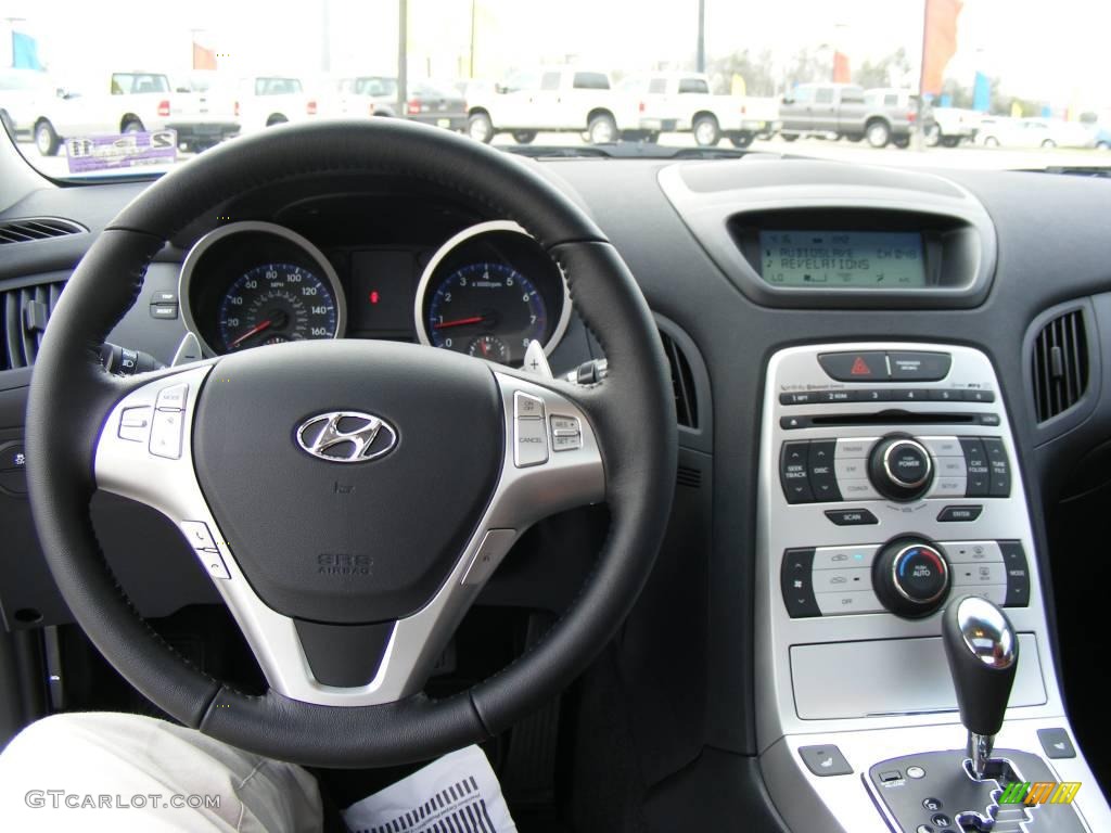 2010 Hyundai Genesis Coupe 3.8 Grand Touring Brown Dashboard Photo #4116992