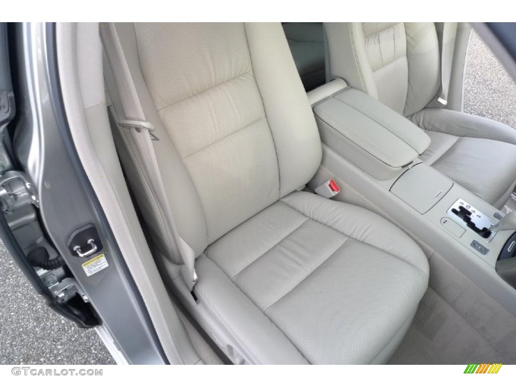 Taupe Interior 2008 Acura RL 3.5 AWD Sedan Photo #41169914