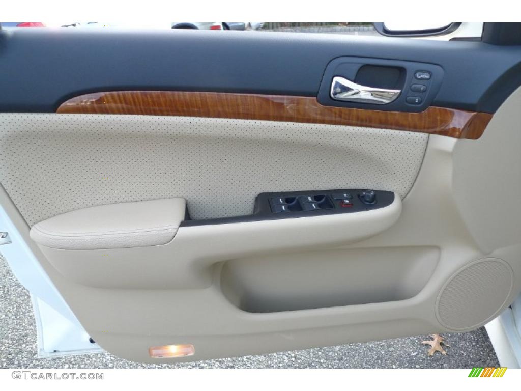 2008 Acura TSX Sedan Parchment Door Panel Photo #41170510
