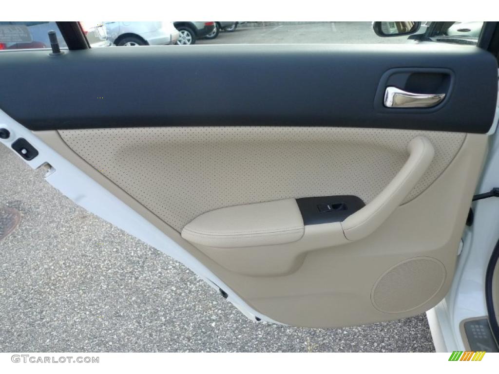 2008 Acura TSX Sedan Parchment Door Panel Photo #41170562