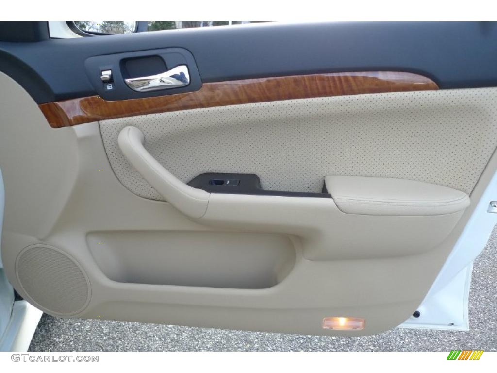 2008 Acura TSX Sedan Parchment Door Panel Photo #41170642