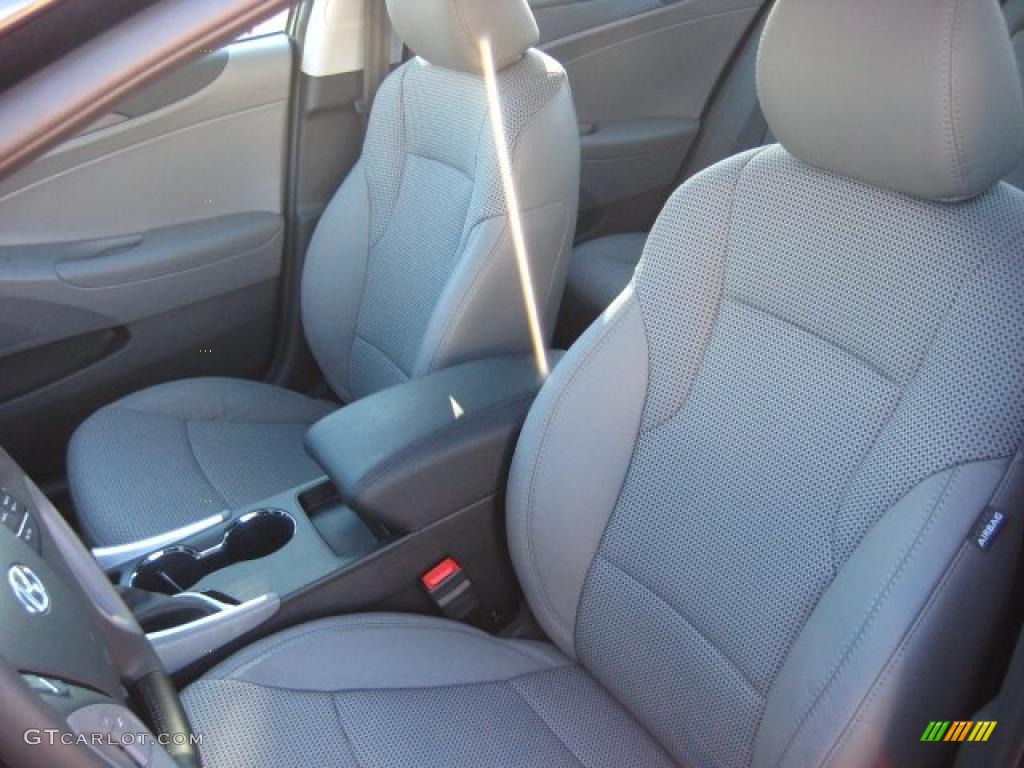 2011 Sonata SE - Indigo Blue Pearl / Gray photo #5