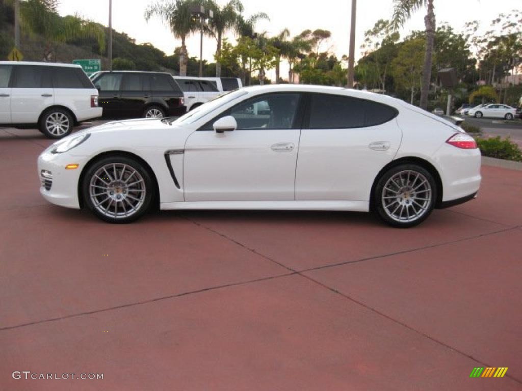 Carrara White 2011 Porsche Panamera 4 Exterior Photo #41172382