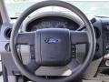 Medium Flint Grey 2005 Ford F150 XL SuperCab 4x4 Steering Wheel