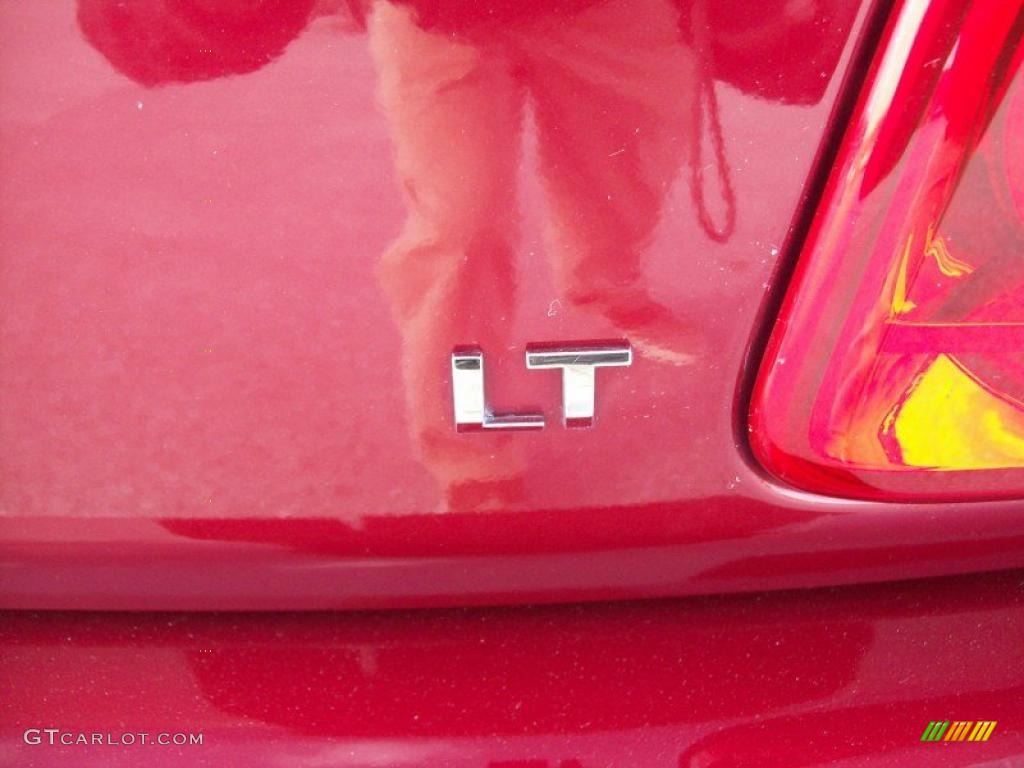 2008 Malibu LT Sedan - Red Jewel Tint Coat / Ebony photo #28