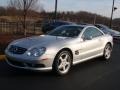 Brilliant Silver Metallic 2003 Mercedes-Benz SL 500 Roadster Exterior
