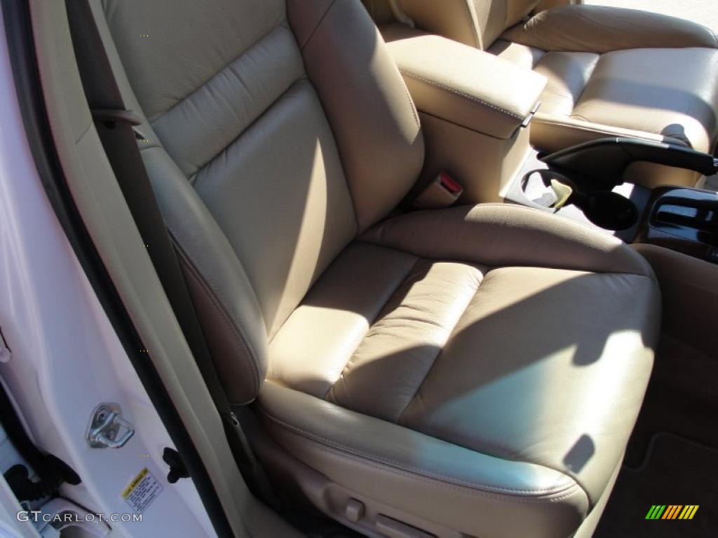2007 Accord EX-L V6 Sedan - Taffeta White / Ivory photo #28