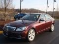 Barolo Red Metallic 2009 Mercedes-Benz C 300 Luxury Exterior