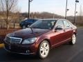 2009 Barolo Red Metallic Mercedes-Benz C 300 Luxury  photo #1