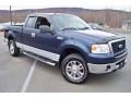 True Blue Metallic - F150 XLT SuperCab 4x4 Photo No. 3