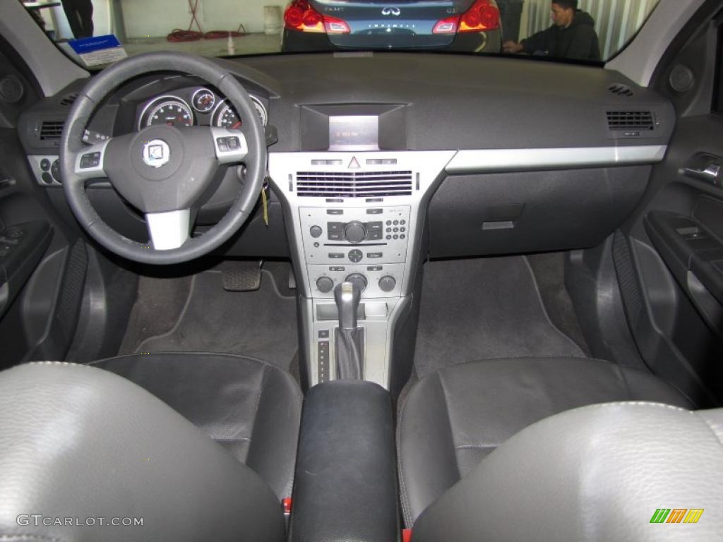 Charcoal Interior 2008 Saturn Astra XR Sedan Photo #41175566