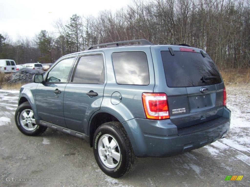 2010 Escape XLT 4WD - Steel Blue Metallic / Stone photo #5