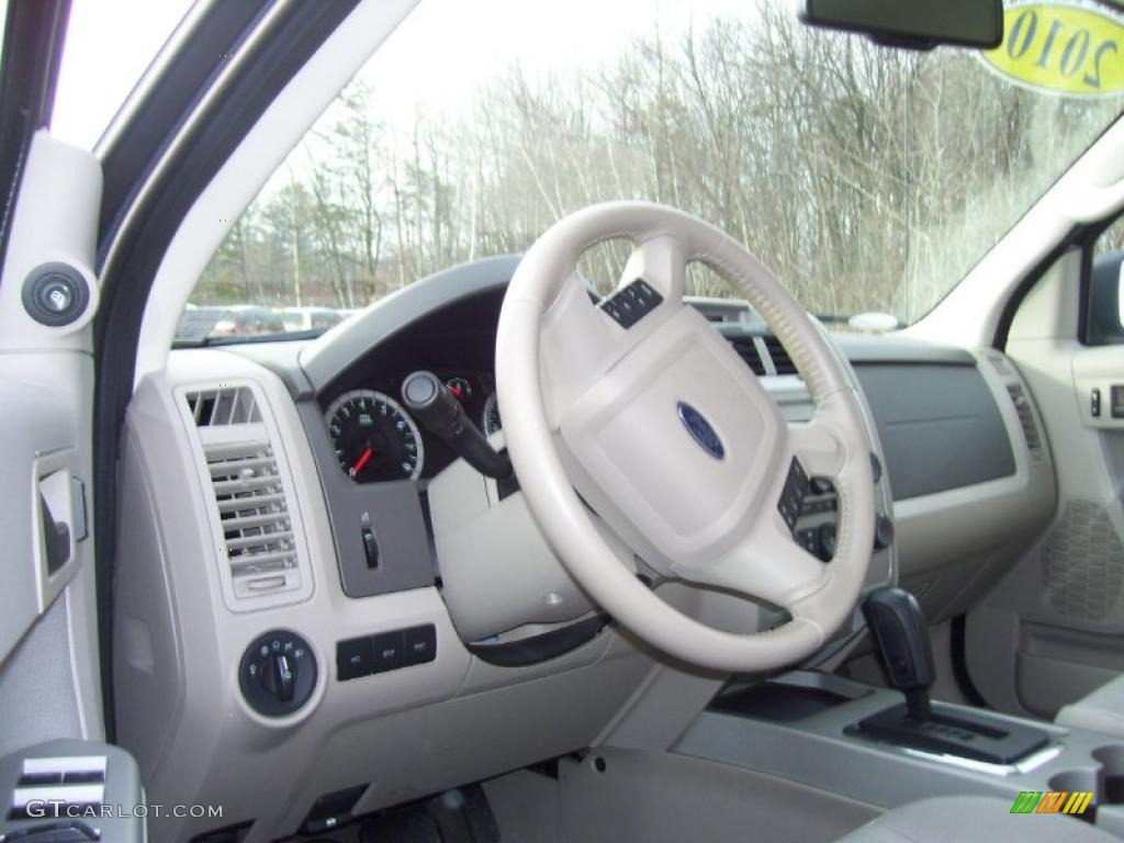 2010 Escape XLT 4WD - Steel Blue Metallic / Stone photo #8