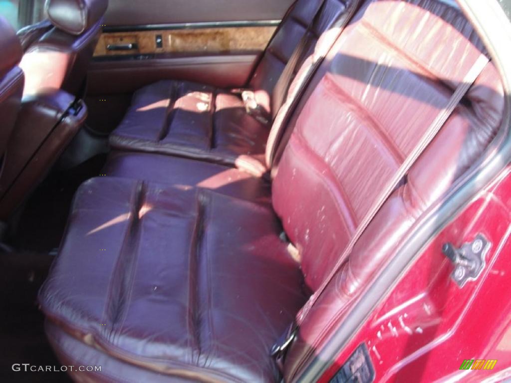 Burgundy Interior 1995 Buick LeSabre Custom Photo #41176438