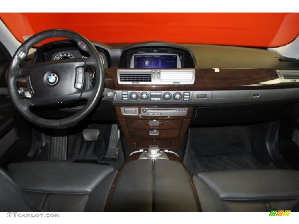 2007 7 Series 750i Sedan - Sterling Grey Metallic / Black photo #6