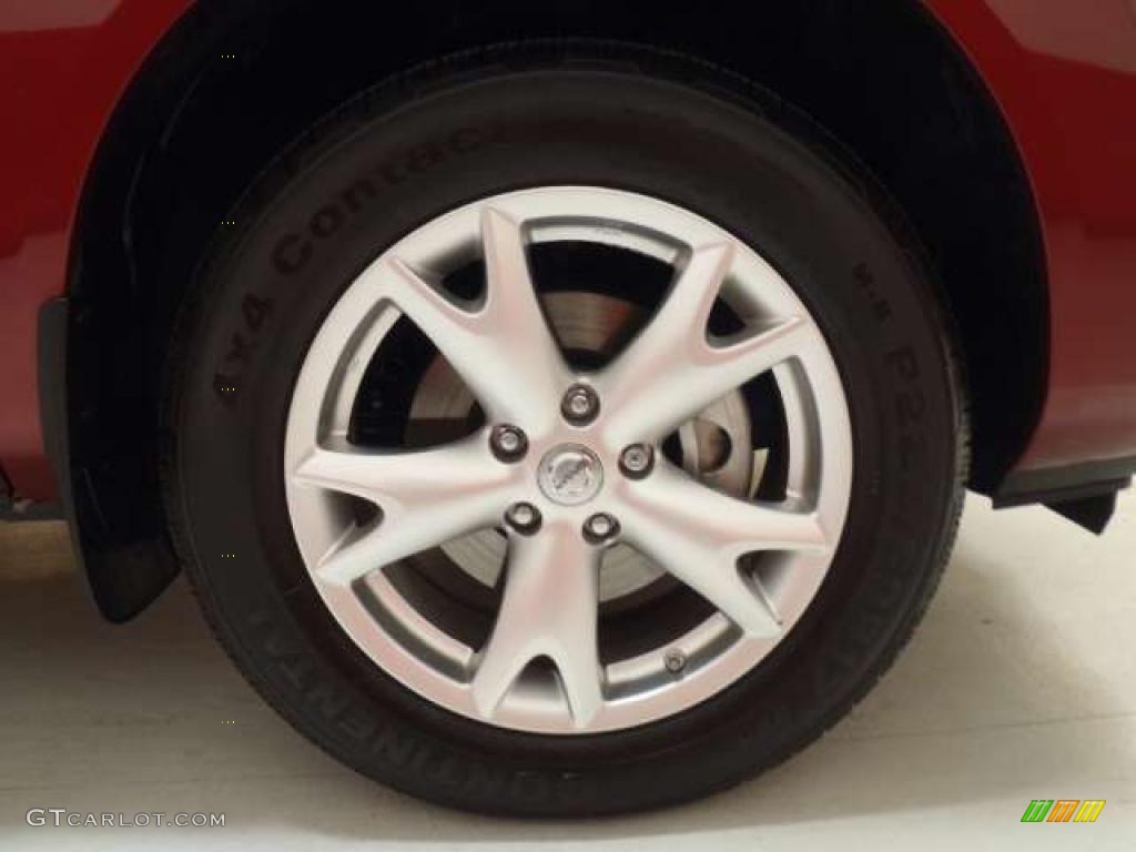 2011 Rogue SV - Cayenne Red / Gray photo #9