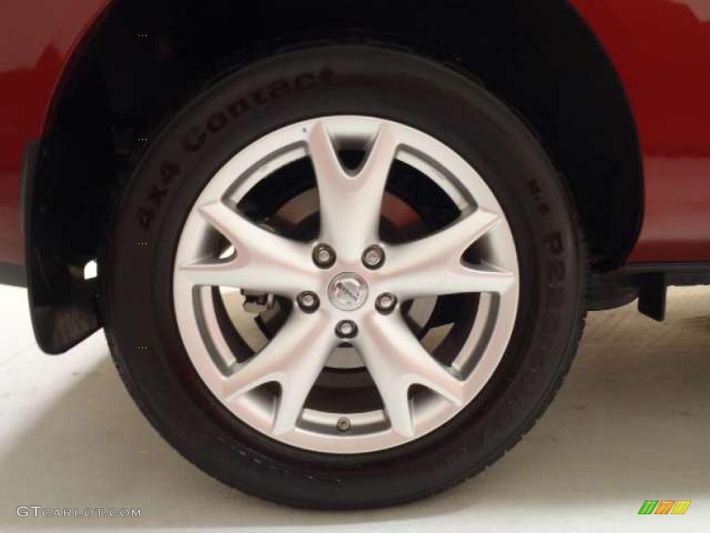 2011 Rogue SV - Cayenne Red / Gray photo #10