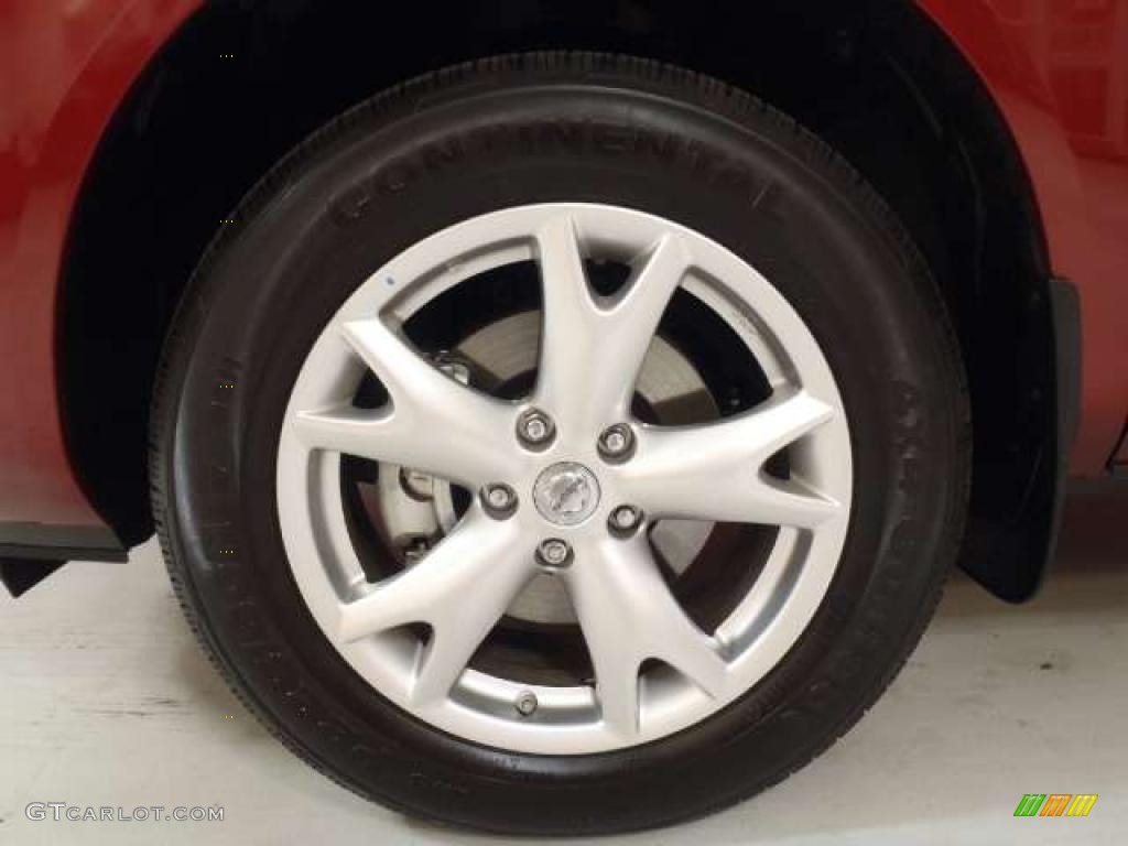 2011 Rogue SV - Cayenne Red / Gray photo #12