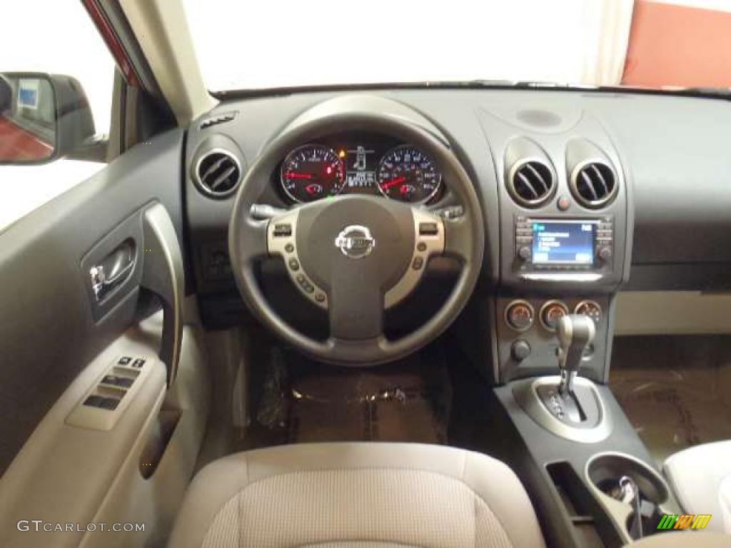2011 Rogue SV - Cayenne Red / Gray photo #14