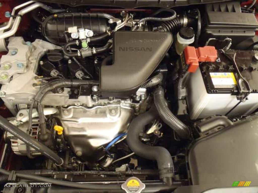 2011 Rogue SV - Cayenne Red / Gray photo #23