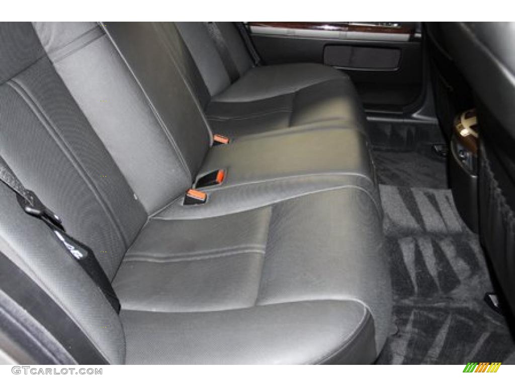 2007 7 Series 750i Sedan - Sterling Grey Metallic / Black photo #49