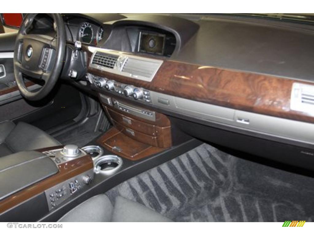 2007 7 Series 750i Sedan - Sterling Grey Metallic / Black photo #52