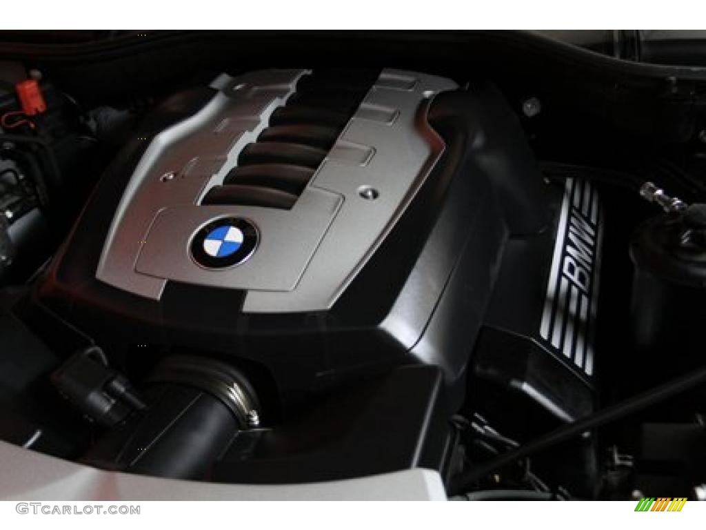 2007 7 Series 750i Sedan - Sterling Grey Metallic / Black photo #55