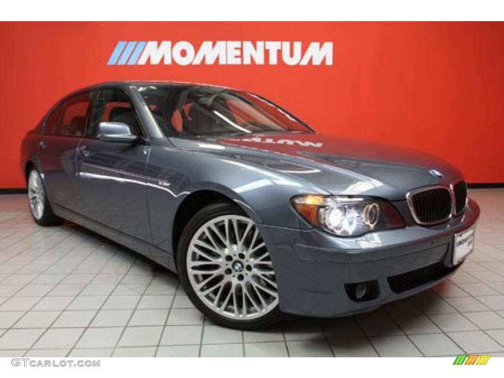2008 7 Series 750Li Sedan - Michigan Blue Metallic / Lava Blue photo #1