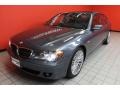 2008 Michigan Blue Metallic BMW 7 Series 750Li Sedan  photo #3