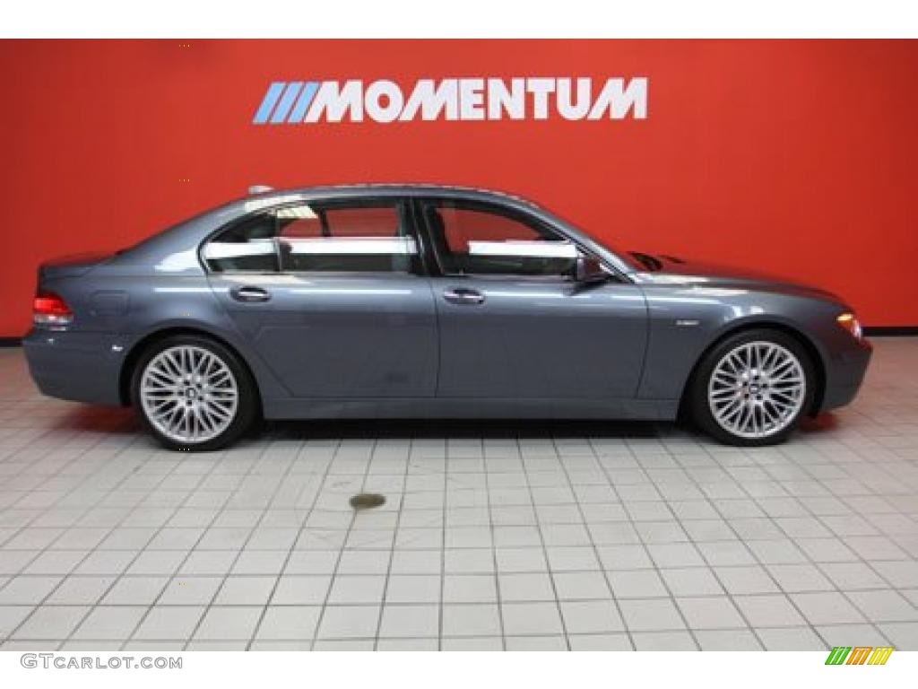 2008 7 Series 750Li Sedan - Michigan Blue Metallic / Lava Blue photo #5