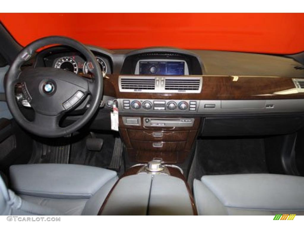 2008 7 Series 750Li Sedan - Michigan Blue Metallic / Lava Blue photo #6