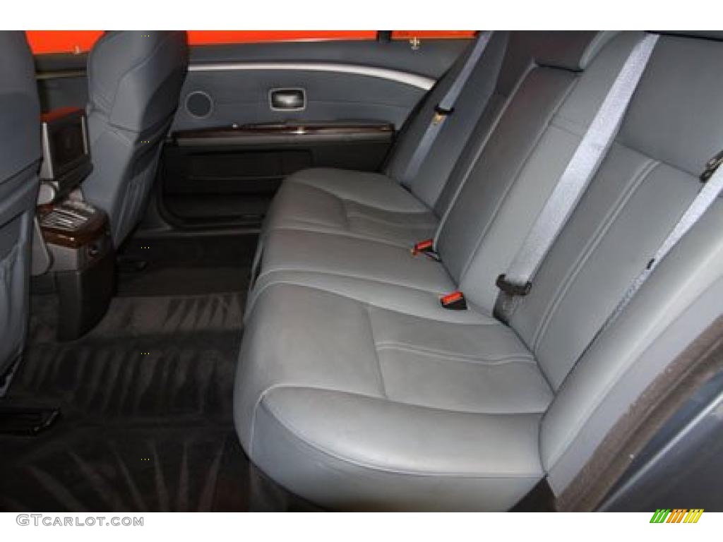2008 7 Series 750Li Sedan - Michigan Blue Metallic / Lava Blue photo #9