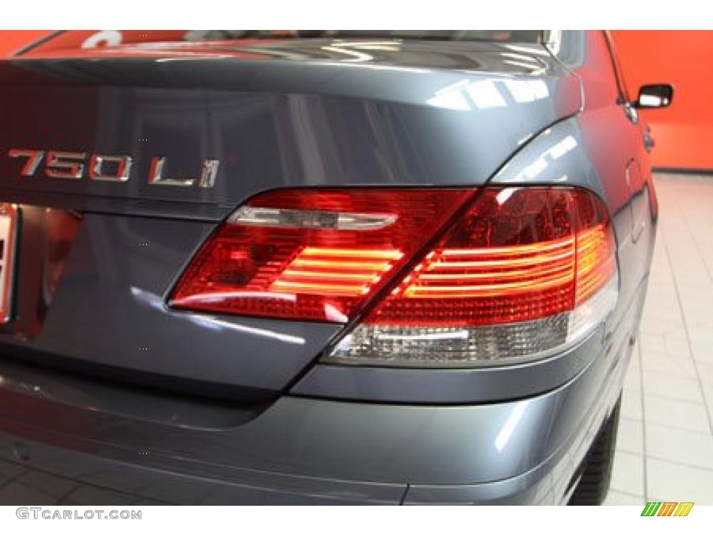 2008 7 Series 750Li Sedan - Michigan Blue Metallic / Lava Blue photo #19
