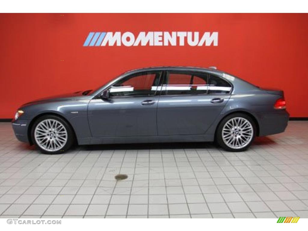 2008 7 Series 750Li Sedan - Michigan Blue Metallic / Lava Blue photo #21