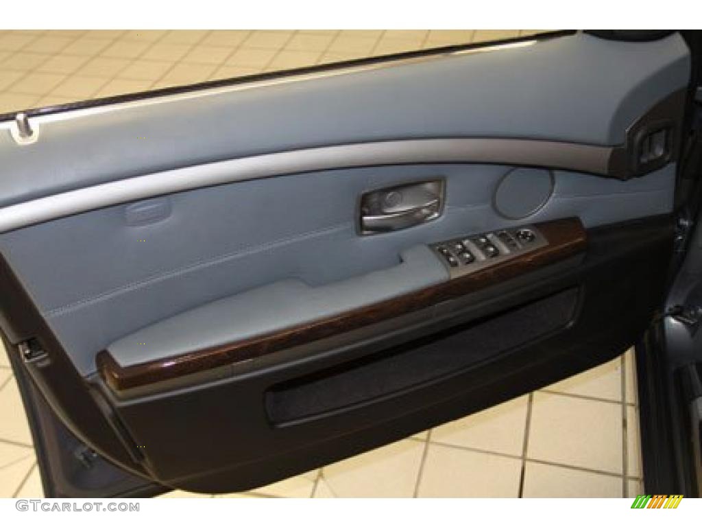 2008 7 Series 750Li Sedan - Michigan Blue Metallic / Lava Blue photo #24