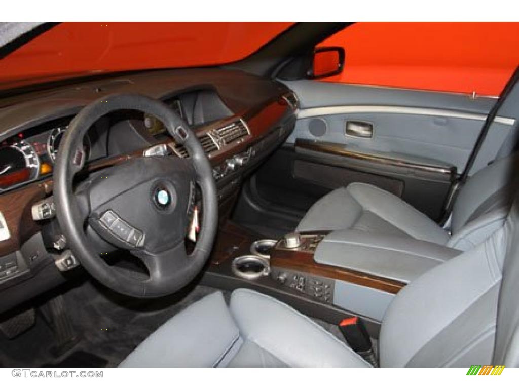2008 7 Series 750Li Sedan - Michigan Blue Metallic / Lava Blue photo #25