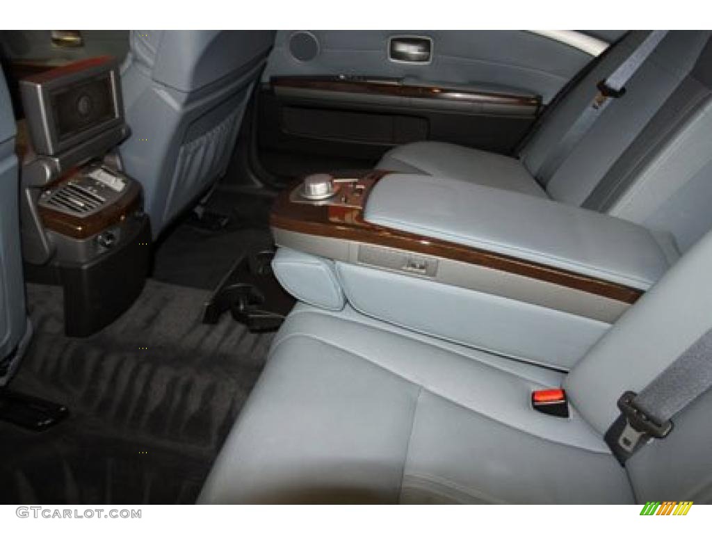 2008 7 Series 750Li Sedan - Michigan Blue Metallic / Lava Blue photo #45