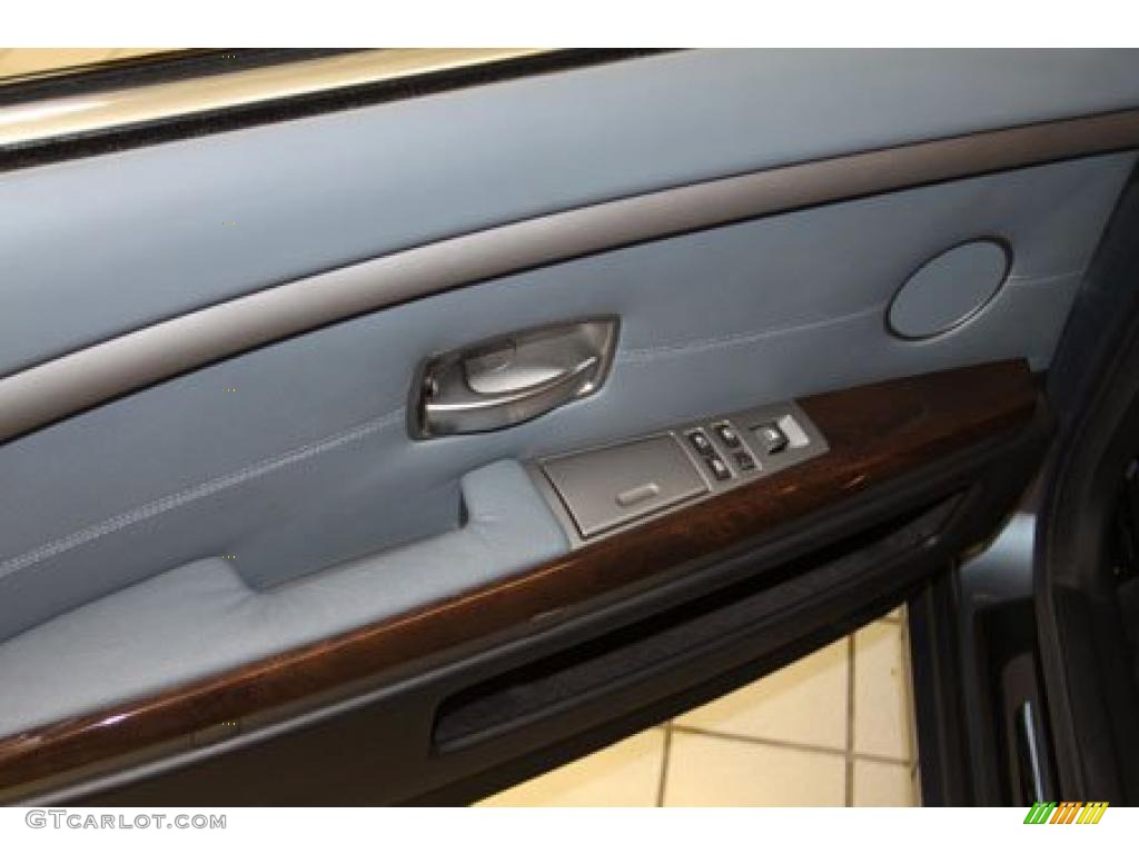 2008 7 Series 750Li Sedan - Michigan Blue Metallic / Lava Blue photo #50