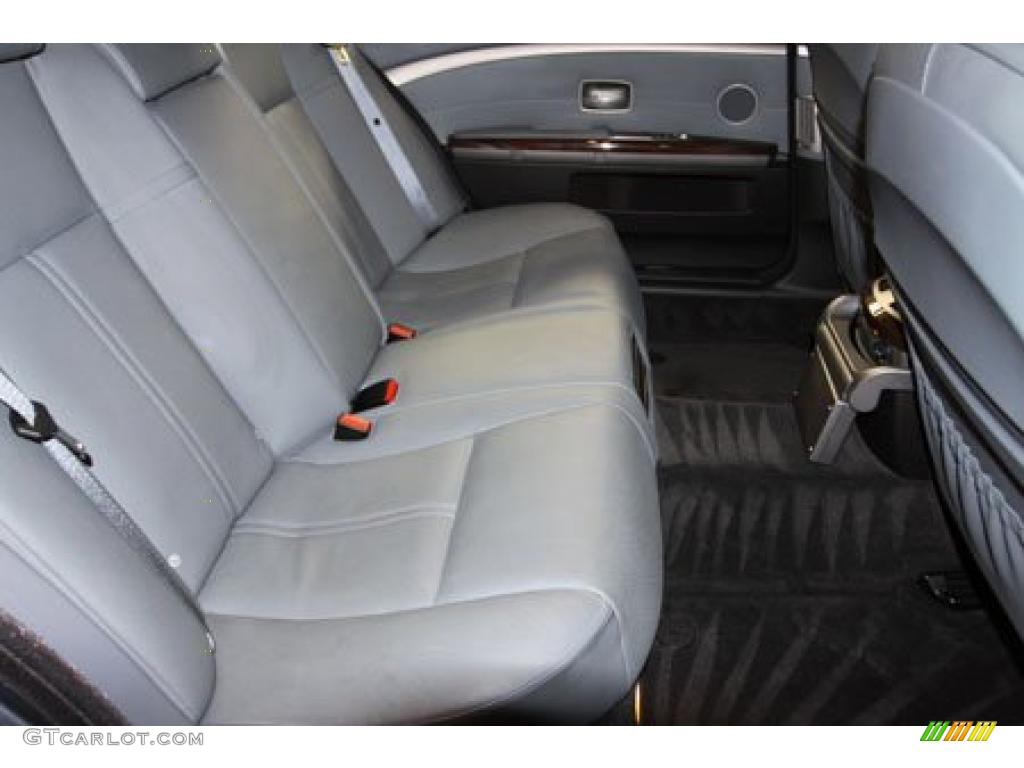 2008 7 Series 750Li Sedan - Michigan Blue Metallic / Lava Blue photo #55