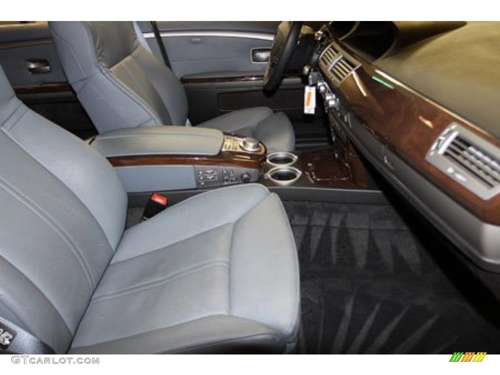 2008 7 Series 750Li Sedan - Michigan Blue Metallic / Lava Blue photo #58