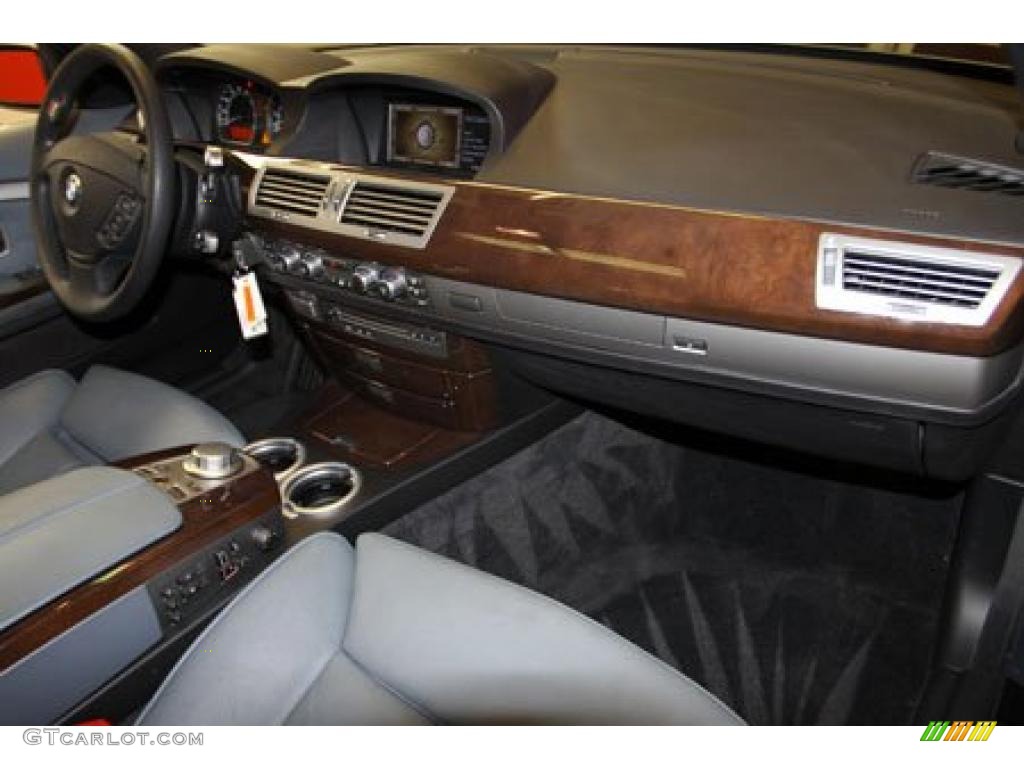 2008 7 Series 750Li Sedan - Michigan Blue Metallic / Lava Blue photo #59