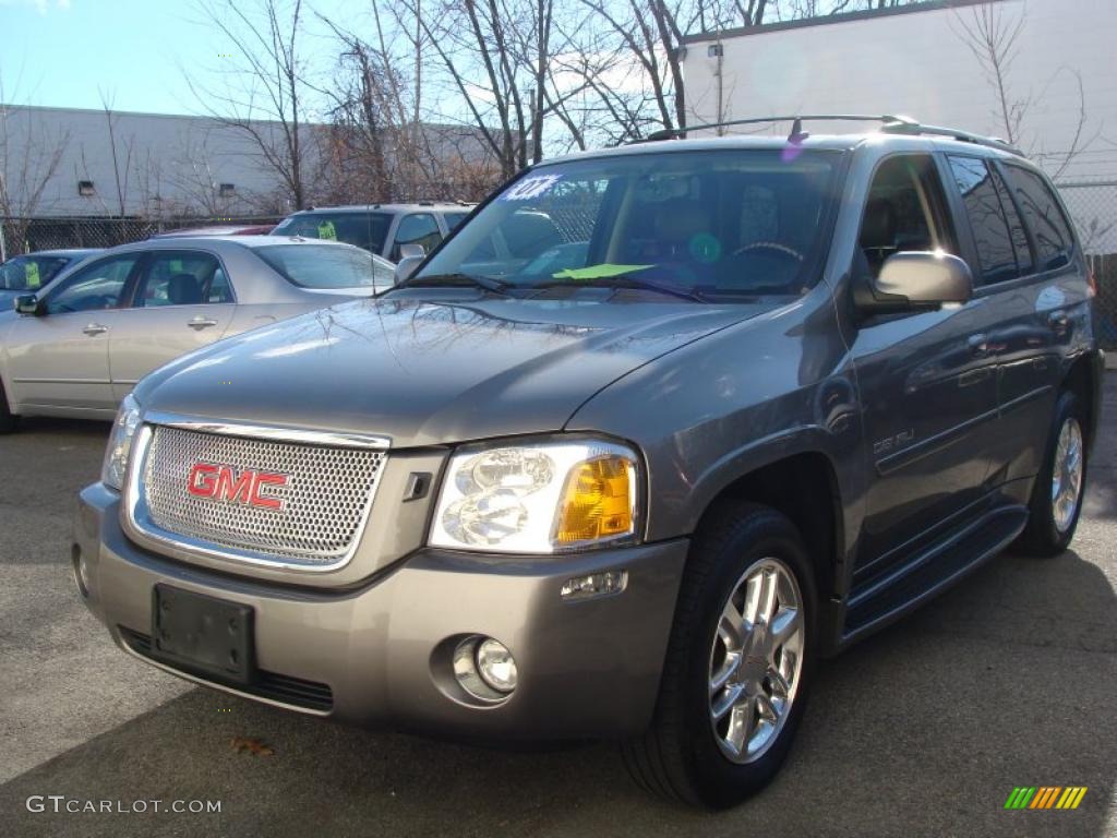 2007 Envoy Denali 4x4 - Steel Gray Metallic / Ebony photo #1