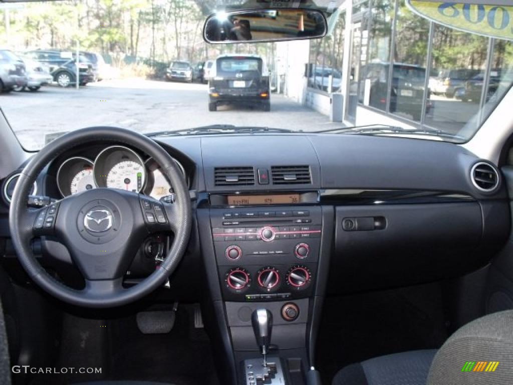 2008 Mazda MAZDA3 i Touring Sedan Beige Dashboard Photo #41181851